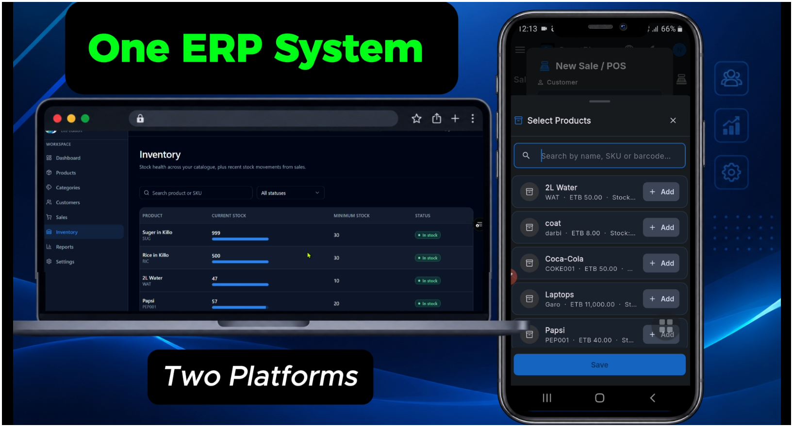 Screenshot 1 of SmartBiz ERP Lite